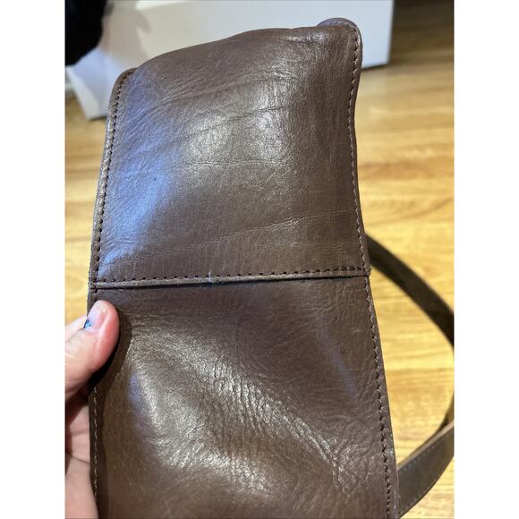 Balibetov Matera Bag Brown Leather Handcrafted Argentina strap Yurba Large - Picture 8 of 16